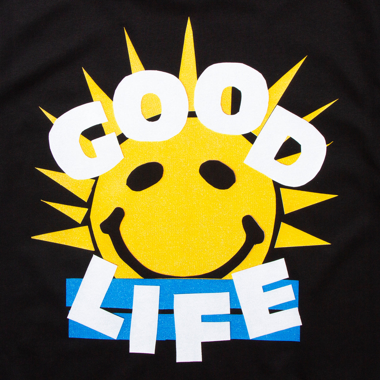 Sun Good Life Back Print - Tshirt - Black