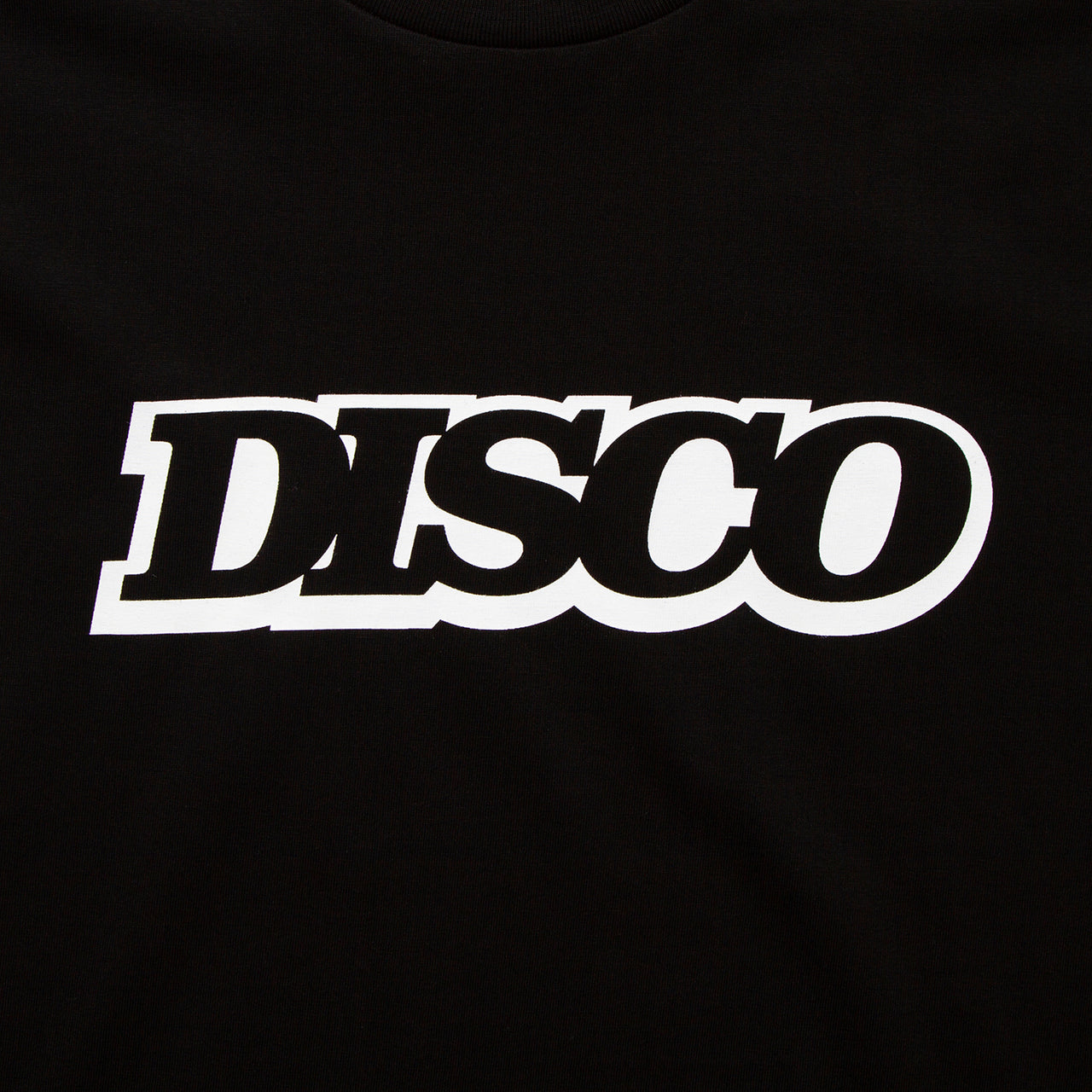 Disco Mover Front Print - Tshirt - Black