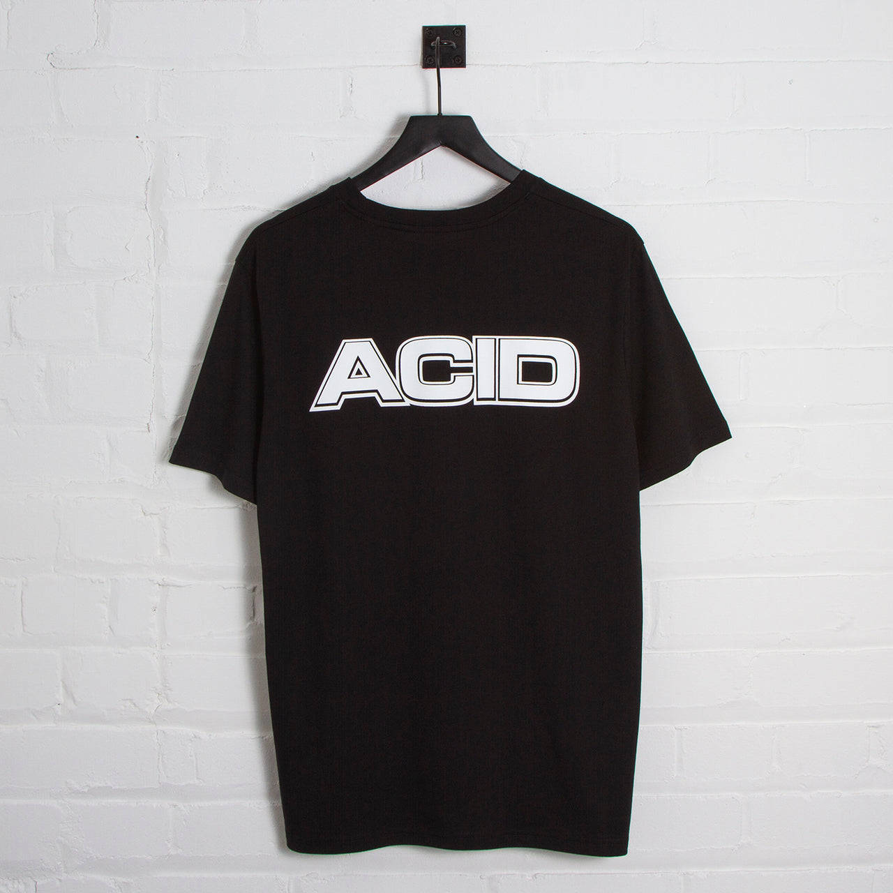 Acid Moto Back Print - Tshirt - Black