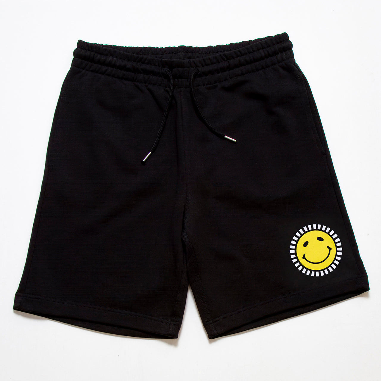 Smiley Shroom - Jersey Shorts - Black