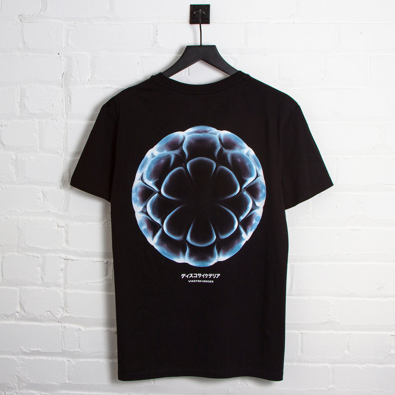019 Disco Psychedelia Back Print - Tshirt - Black
