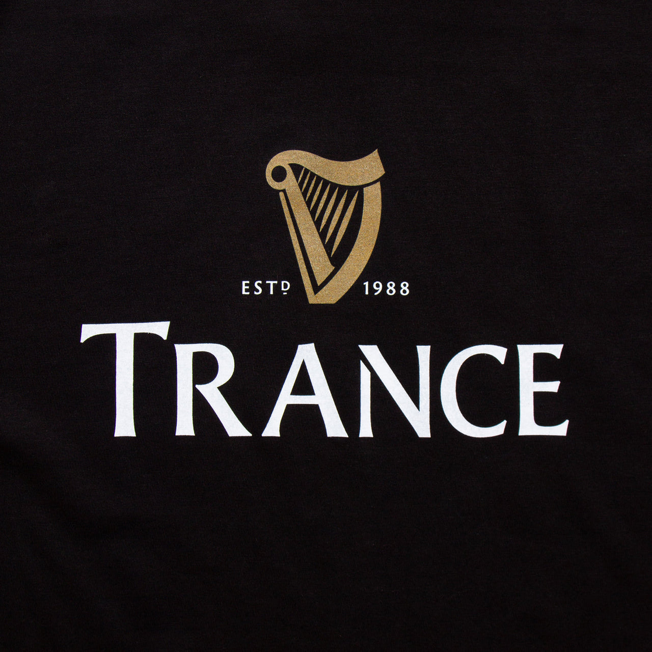 Crest Trance Harp - Tshirt - Black or Green