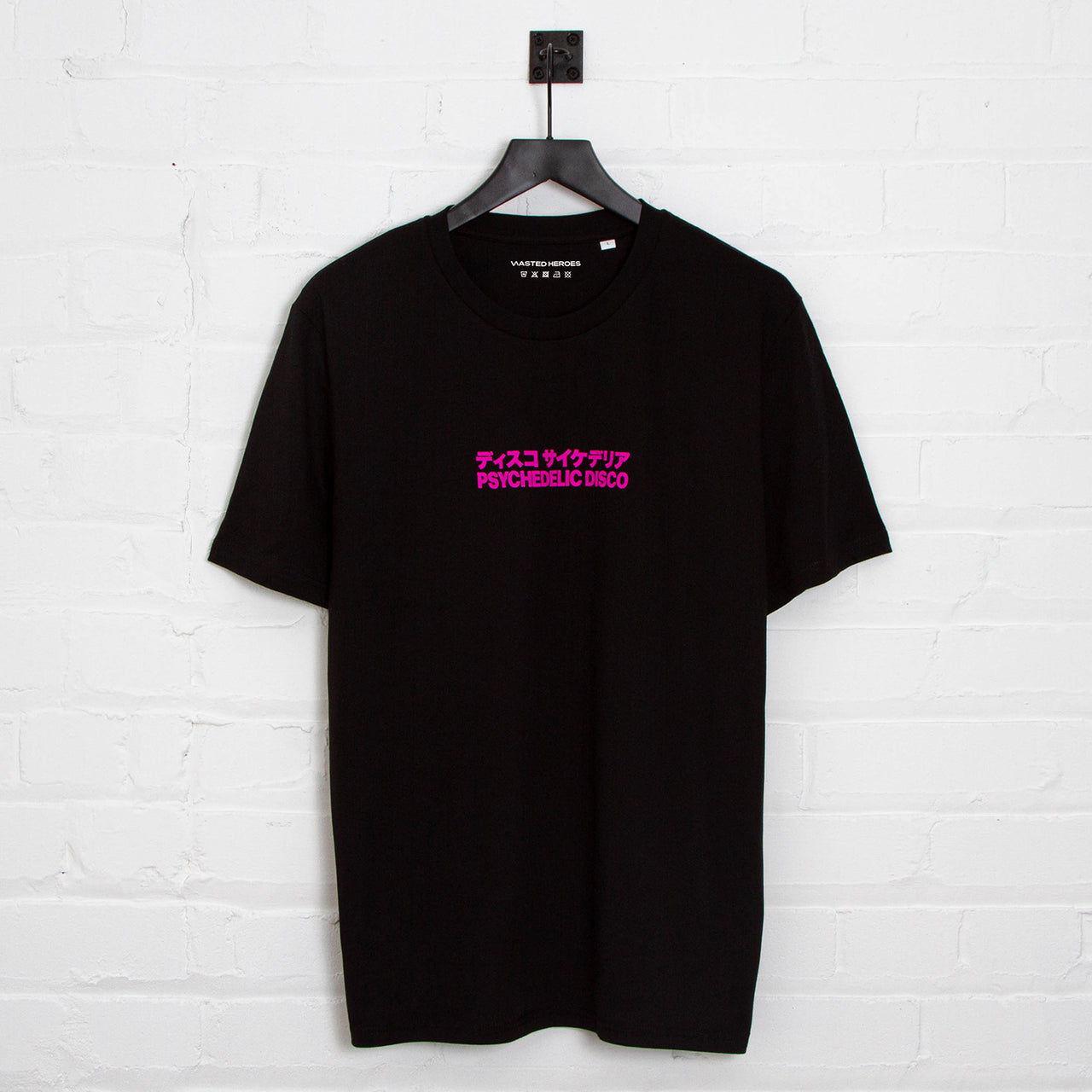 Magenta PD Middle Psychedelic Disco - Tshirt - Black