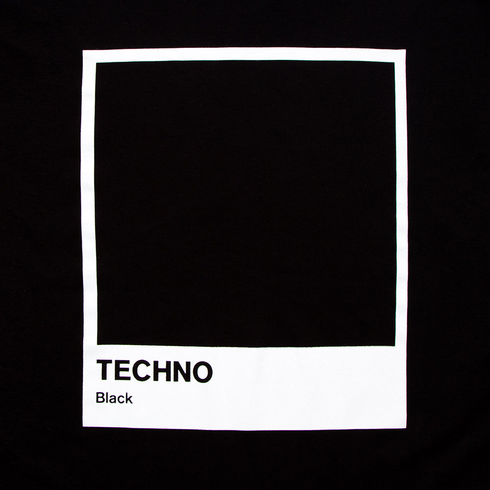 Techno Black  - Oversized Tshirt - Black