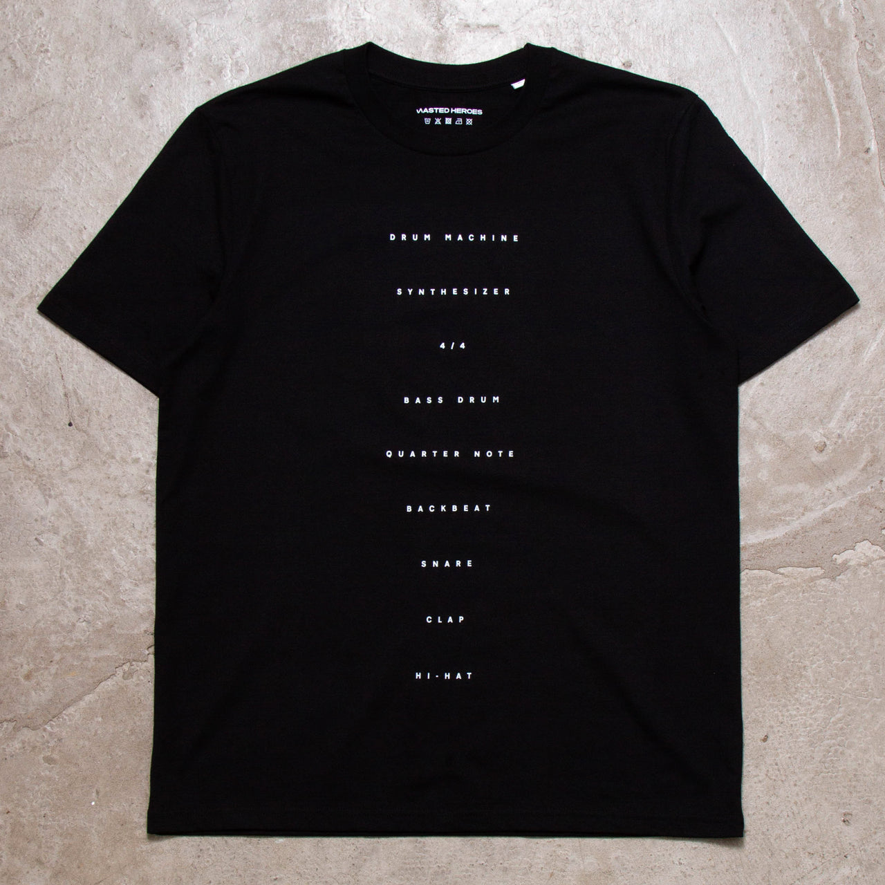 Techno Recipe - Tshirt - Black