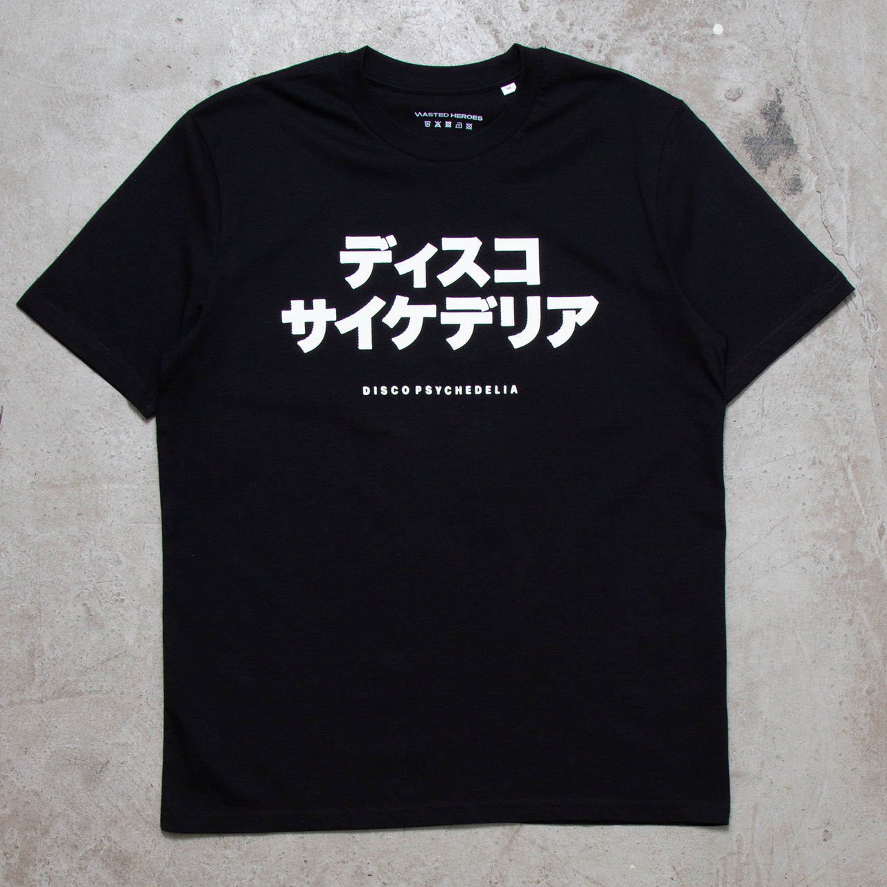 UV Glow Disco Psychedelia - Tshirt - Black