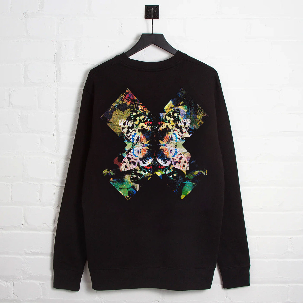 Butterfly X Imprint - Sweatshirt - Black
