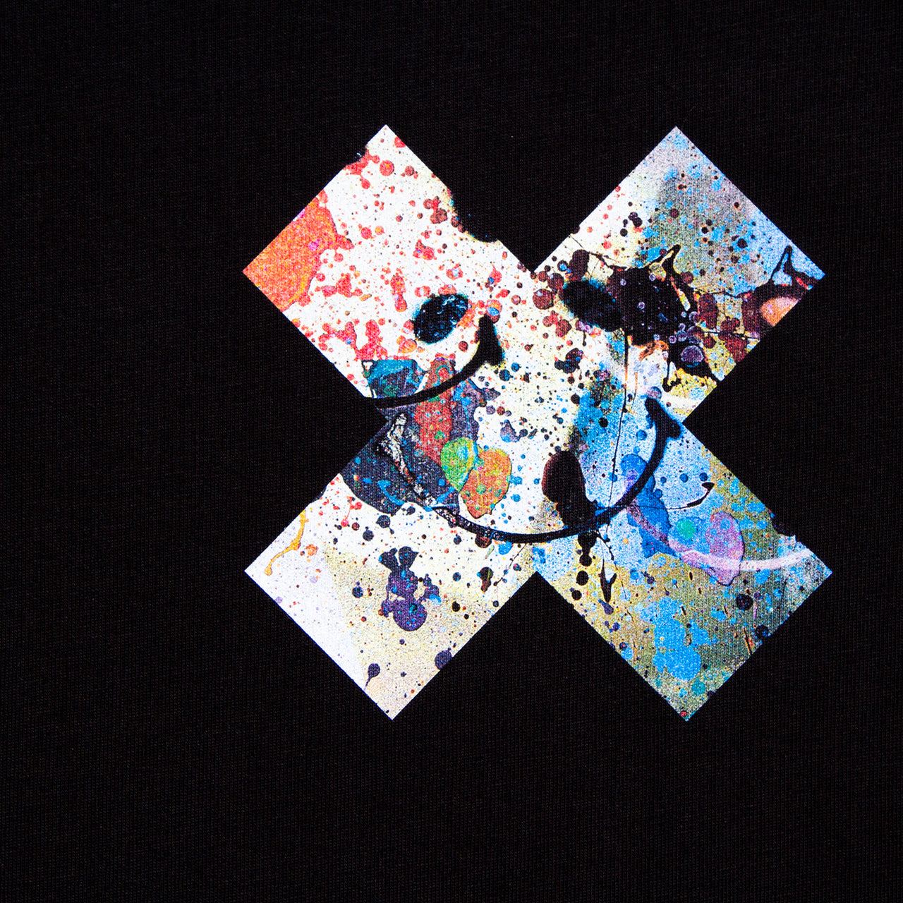 Crest Smiley 1 X Imprint - Tshirt - Black