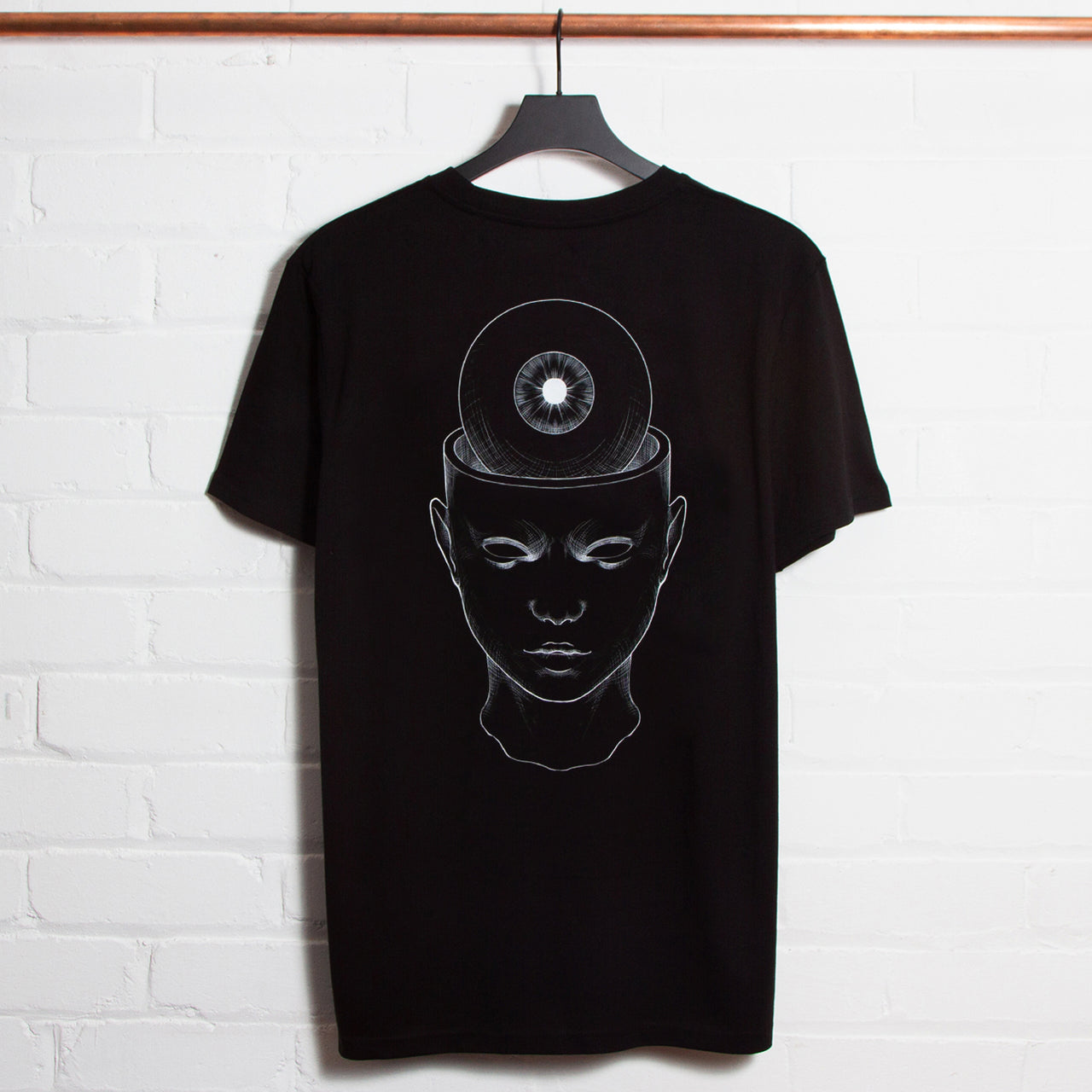 Dream Back Print - Tshirt - Black