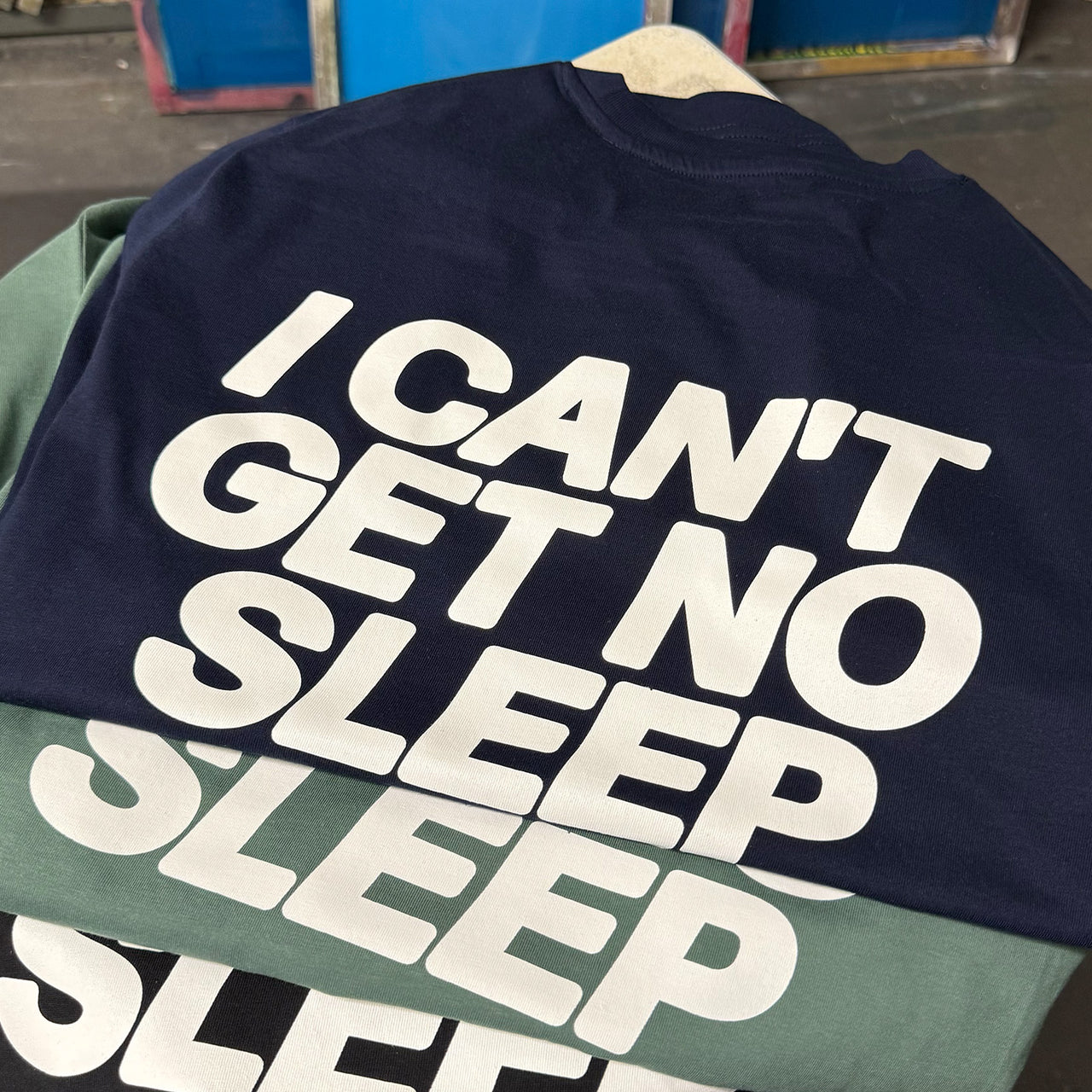 No Sleep - Tshirt - Custom Colour