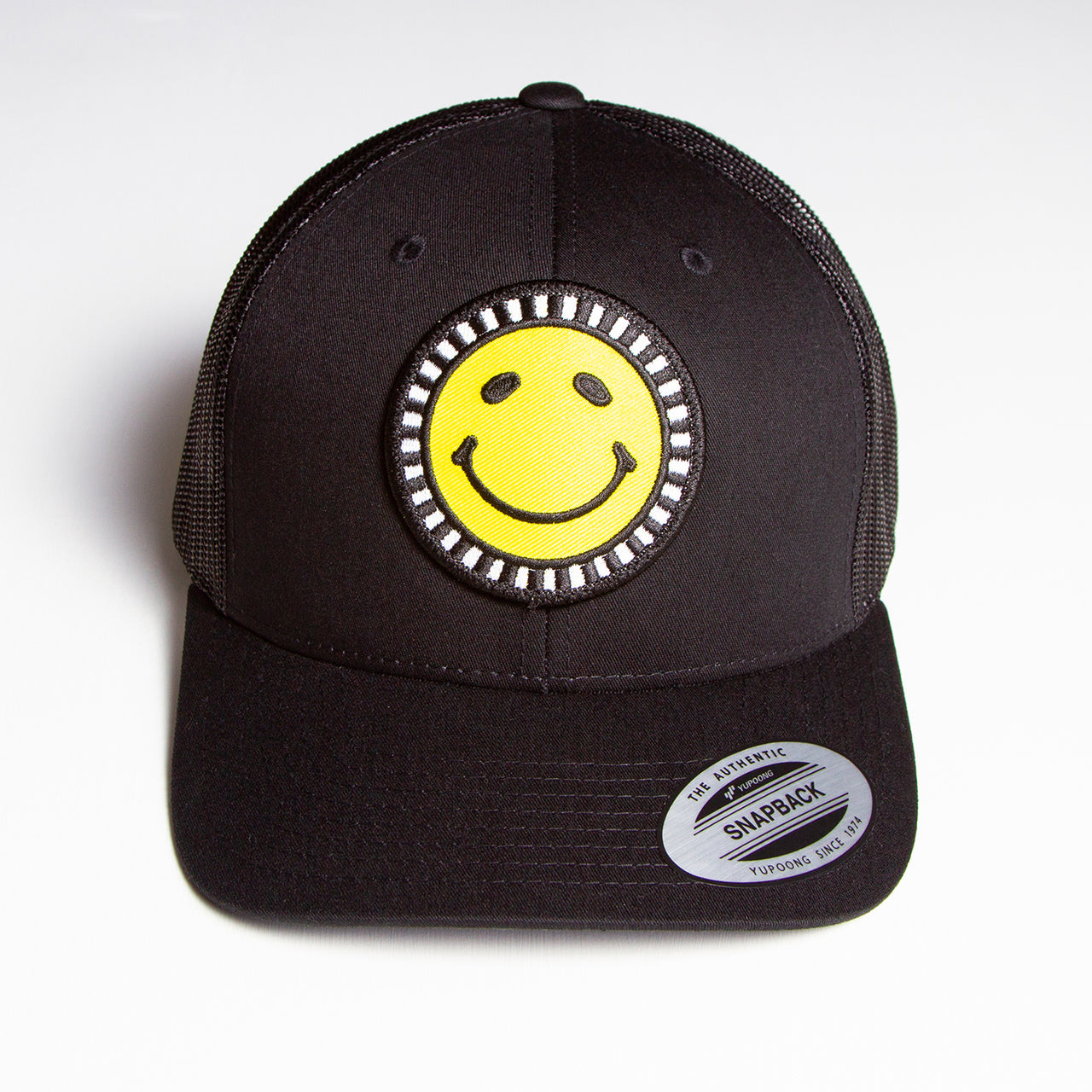 Smiley - Trucker Cap - Black