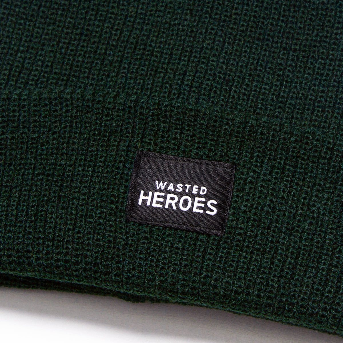 Wasted Heroes - Beanie - Bottle Green - Wasted Heroes