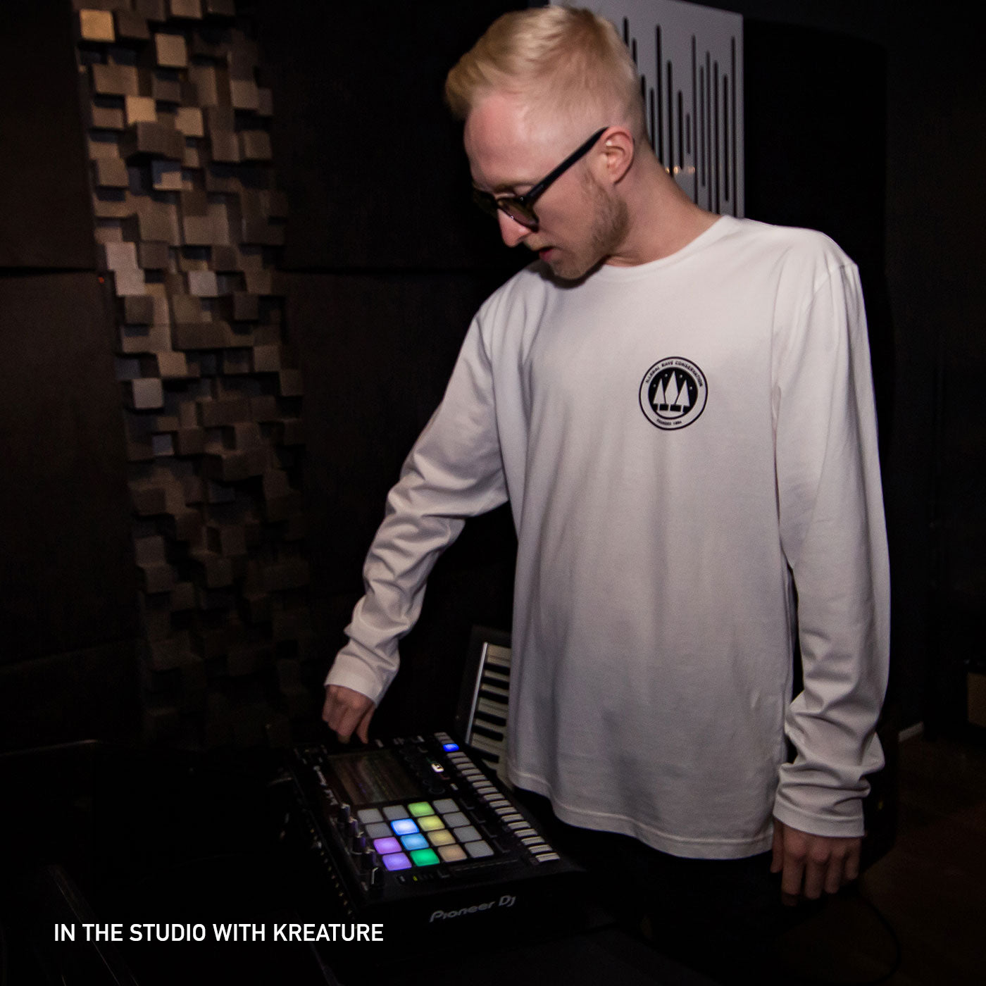 Illegal Rave Conservation - Long Sleeve - White - Wasted Heroes