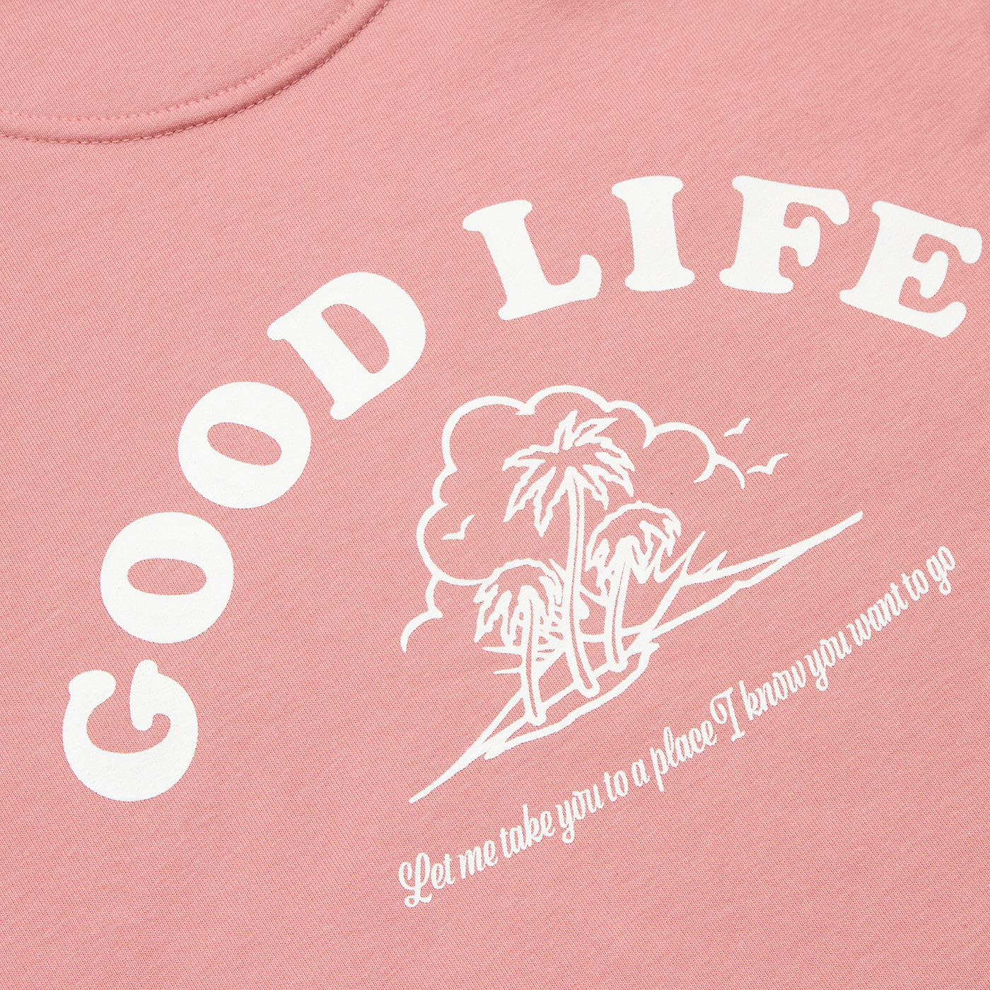 Good Life - Sweatshirt - Canyon Pink - Wasted Heroes
