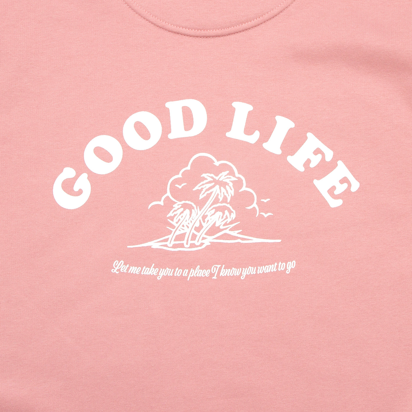 Good Life - Sweatshirt - Canyon Pink - Wasted Heroes