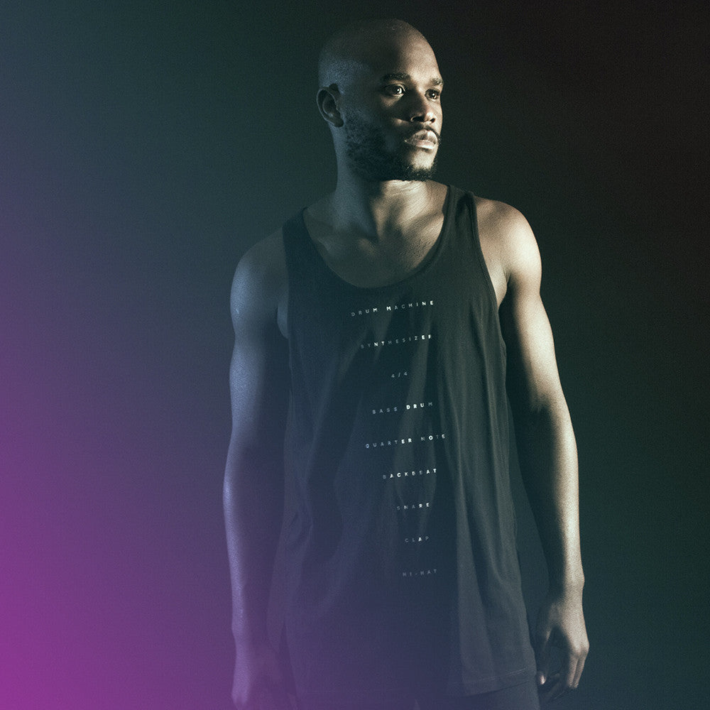 The Recipe - Mens Vest - Black - Wasted Heroes