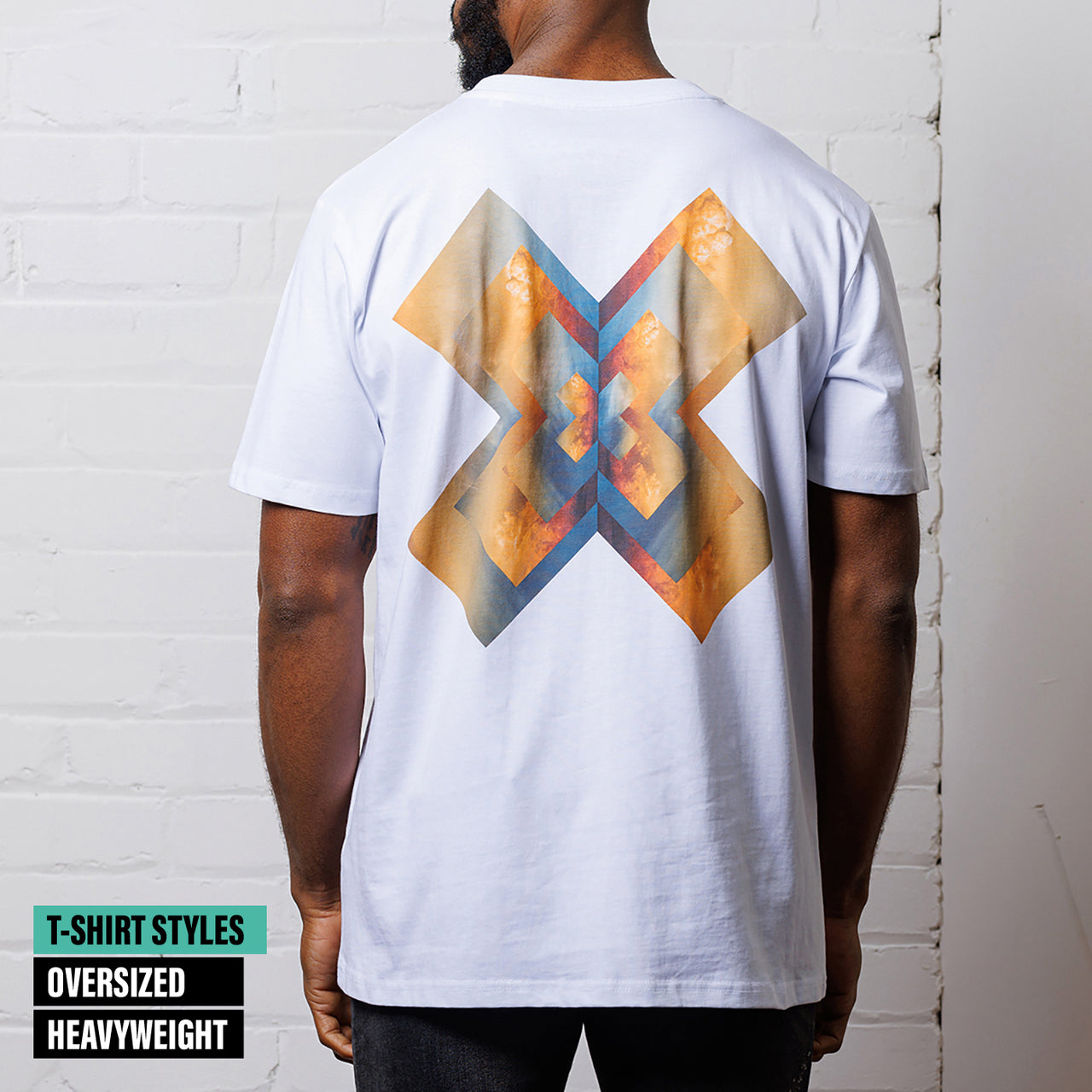 Flipped Skies X Imprint - Tshirt - White