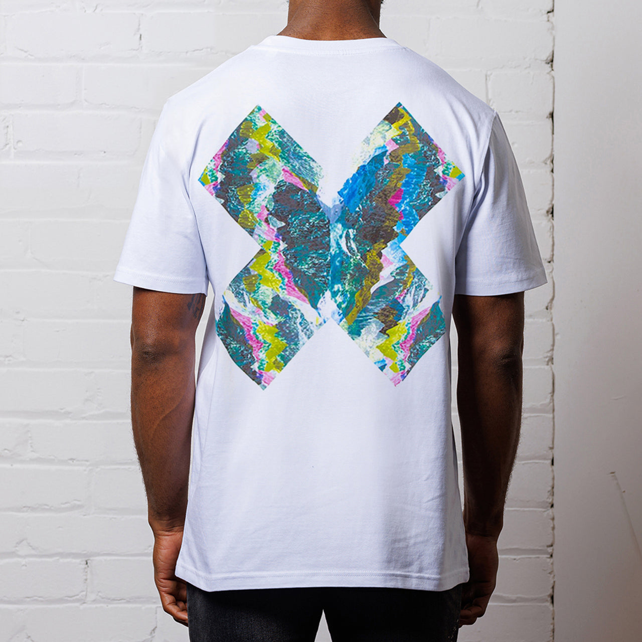 Vertical Mountains X Imprint - Tshirt - White
