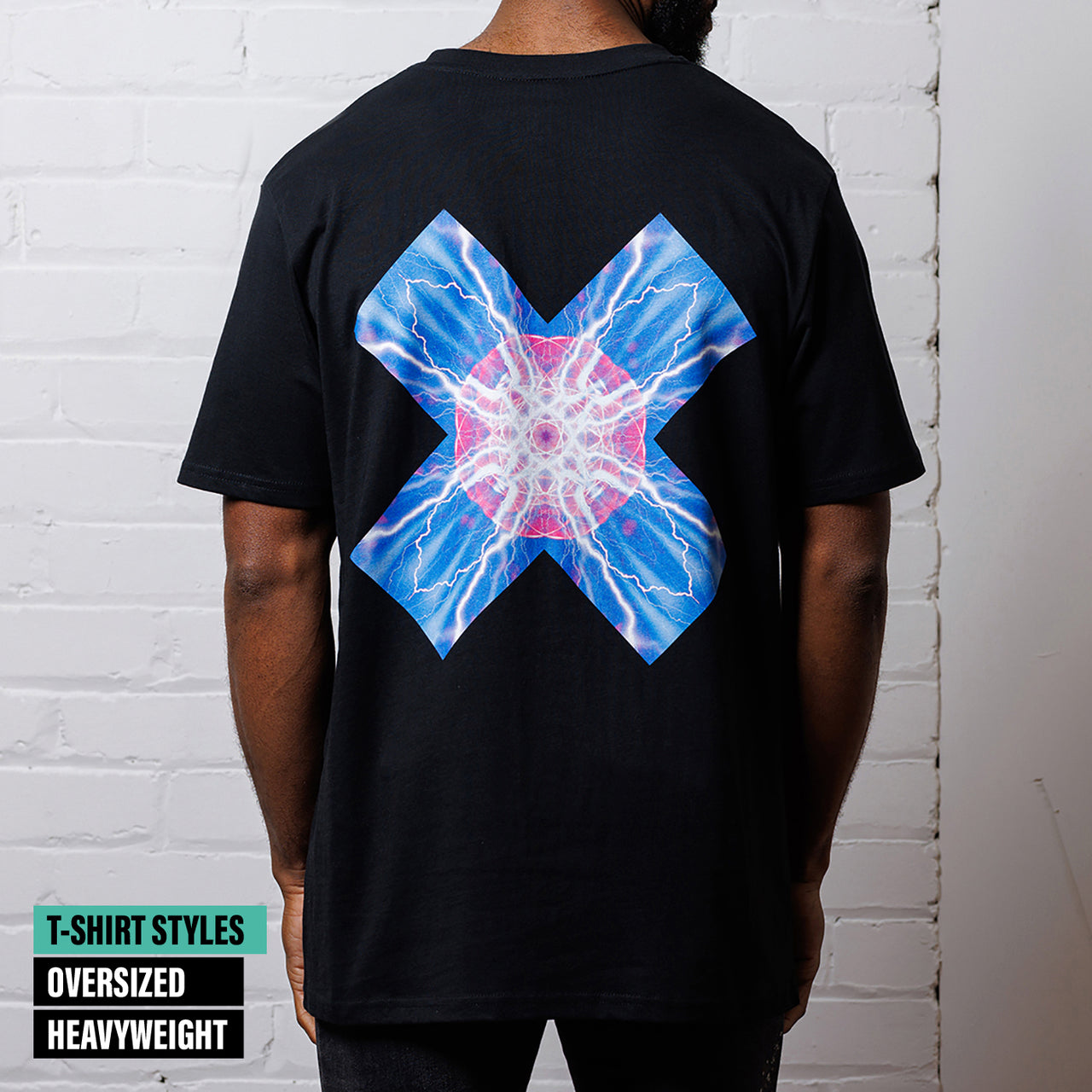 Plasma X Imprint - Tshirt - Black