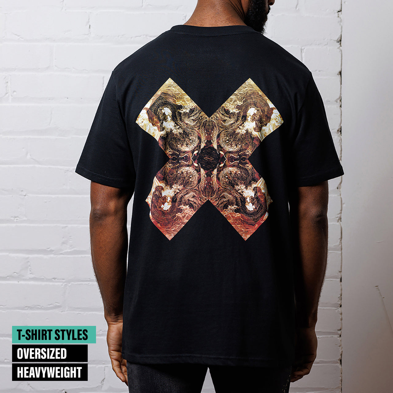 Serpent X Imprint - Tshirt - Black