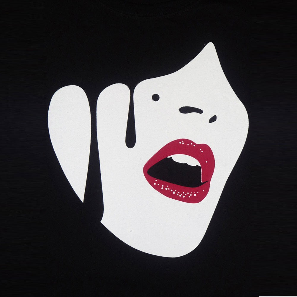 Droplet Face - Sweatshirt - Black - Wasted Heroes