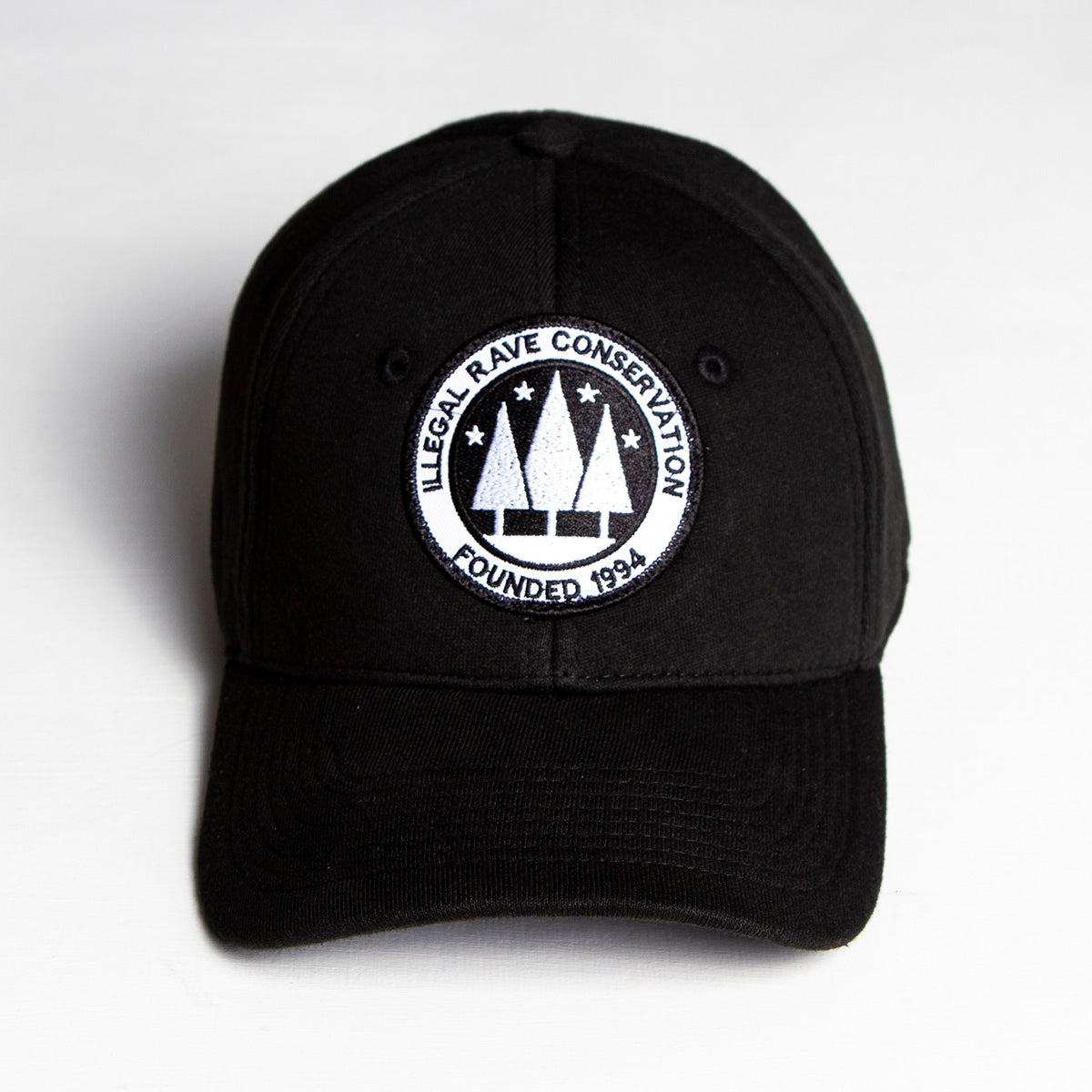Illegal Rave - Baseball Cap - Black - Wasted Heroes