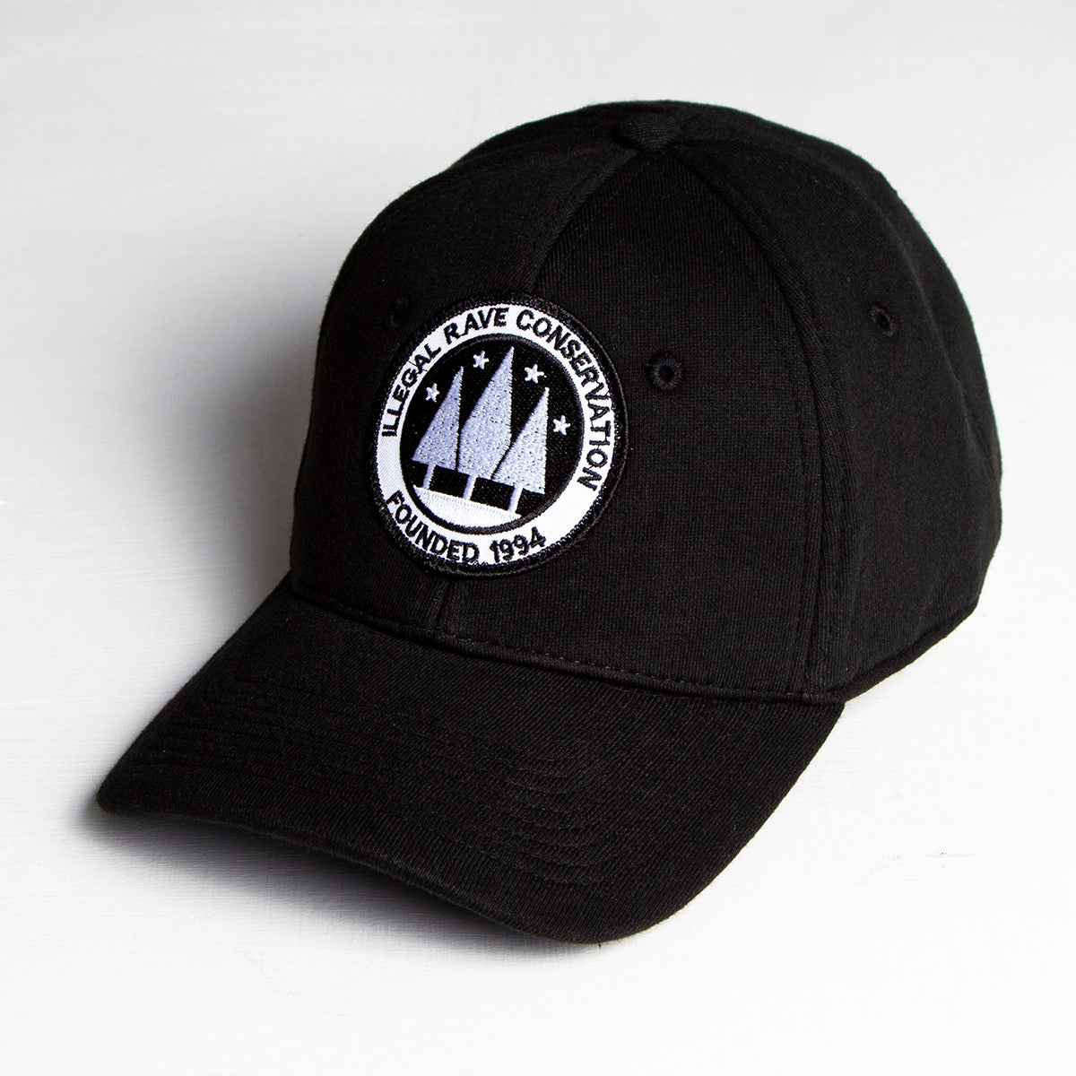 Illegal Rave - Baseball Cap - Black - Wasted Heroes