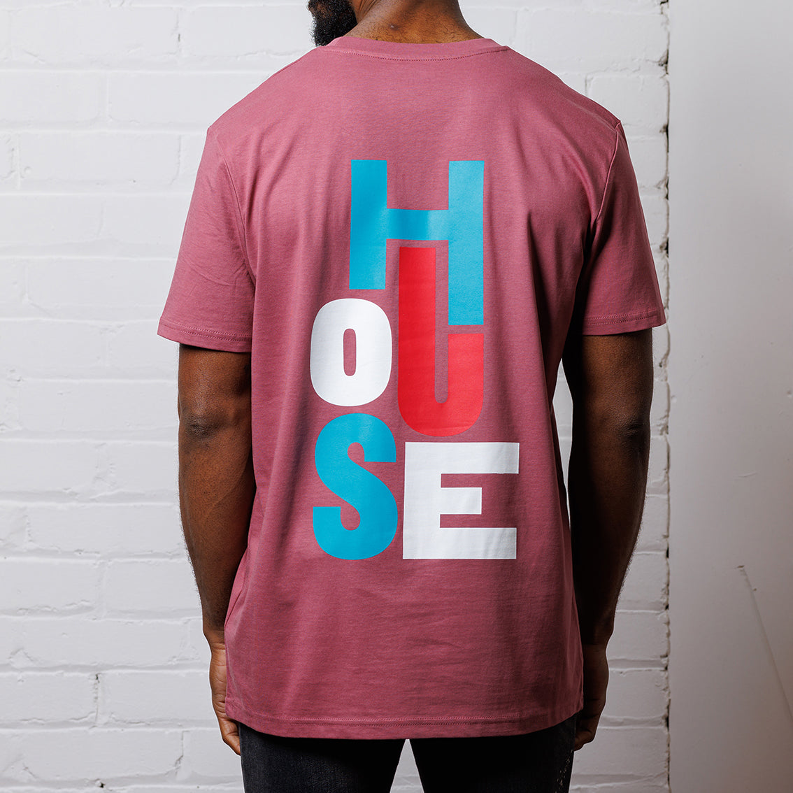 Just House Back Print - Tshirt - Hibiscus