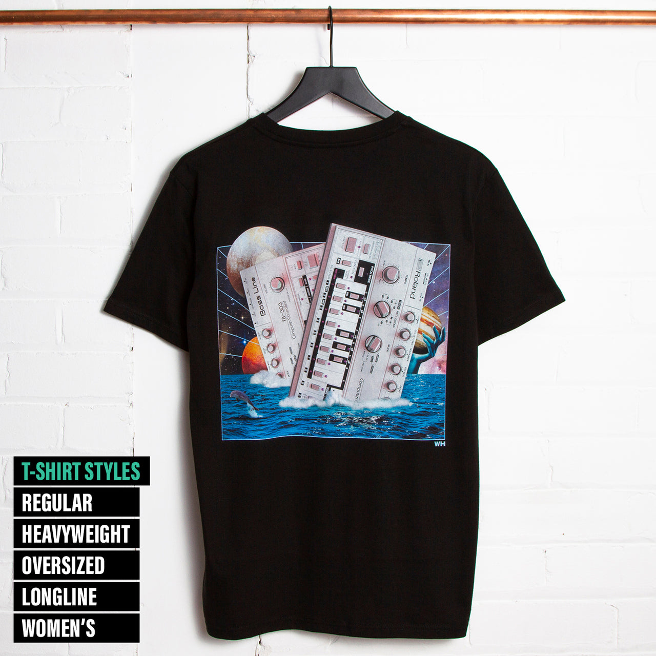 Surge 303 Back Print - Tshirt - Black