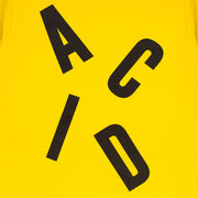 Acid Letter - Tshirt - Yellow - Wasted Heroes