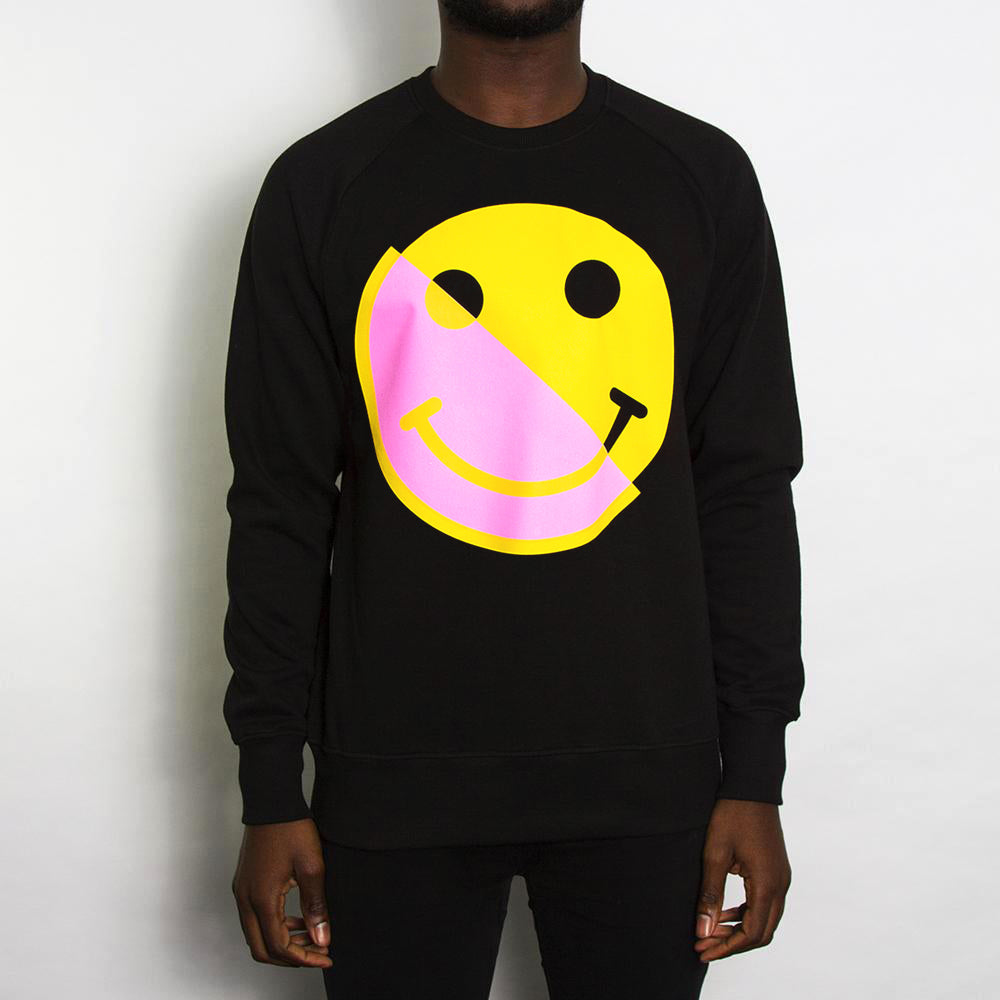 Acid Split - Sweatshirt - Black - Wasted Heroes
