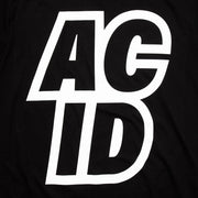 Acid Sport Back Print - Tshirt - Black - Wasted Heroes