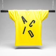 Acid Letter - Tshirt - Yellow - Wasted Heroes