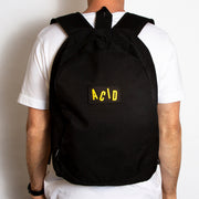 Acid Letter - Backpack - Black - Wasted Heroes