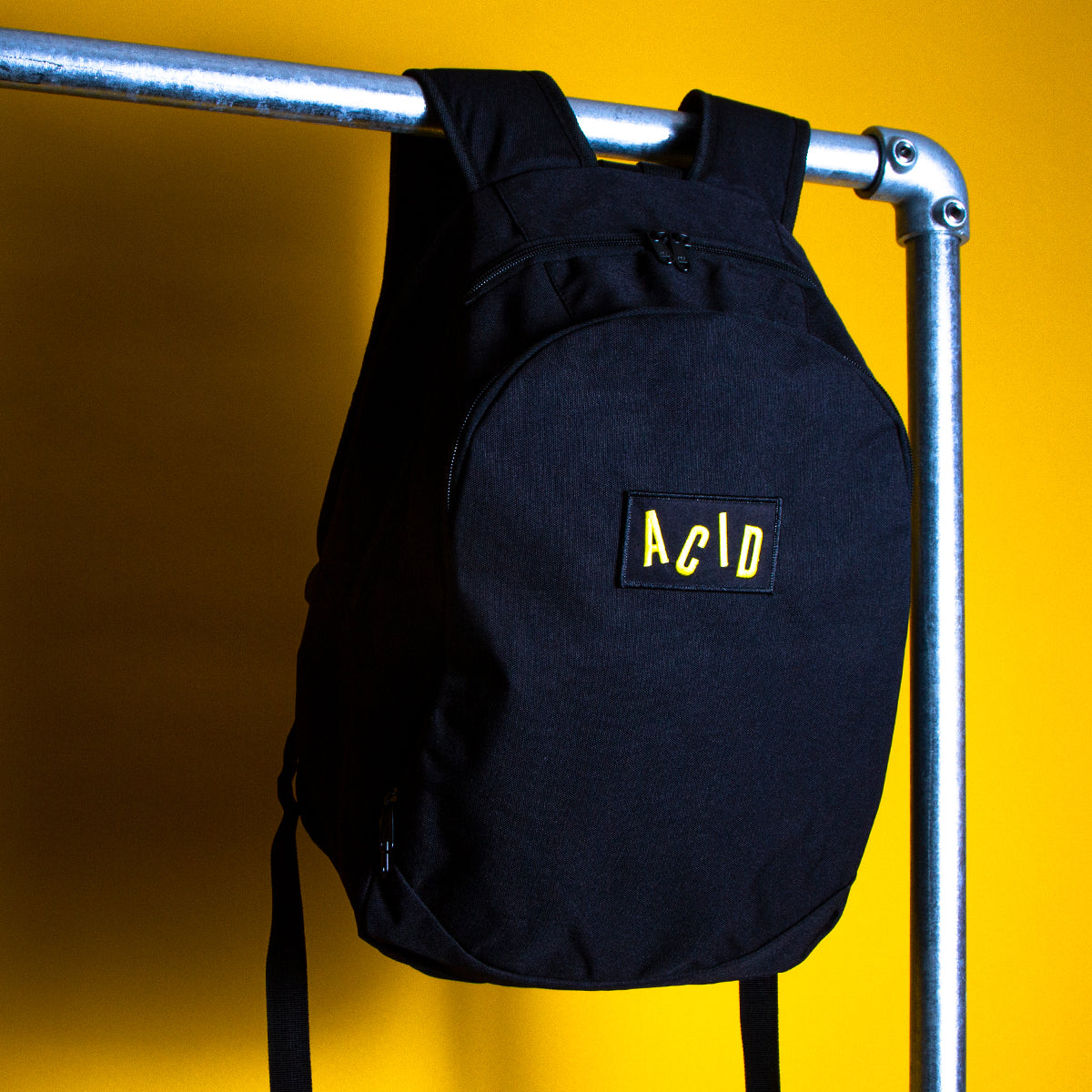 Acid Letter - Backpack - Black - Wasted Heroes