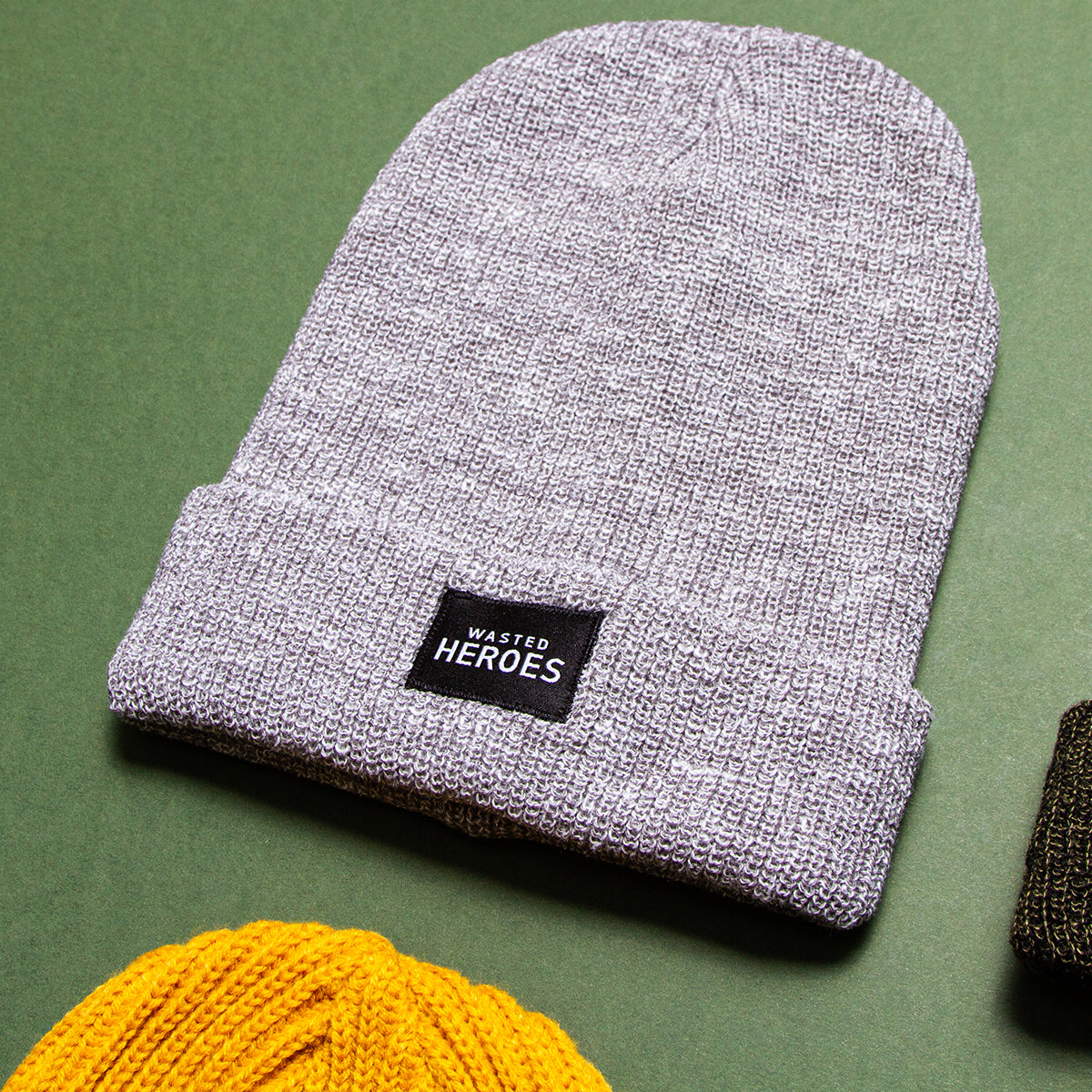 Wasted Heroes - Beanie - Grey - Wasted Heroes