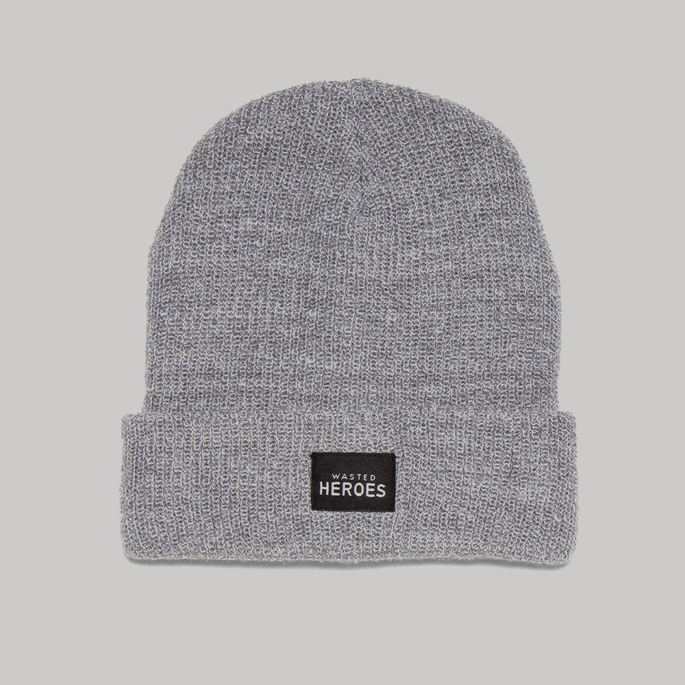 Wasted Heroes - Beanie - Grey - Wasted Heroes