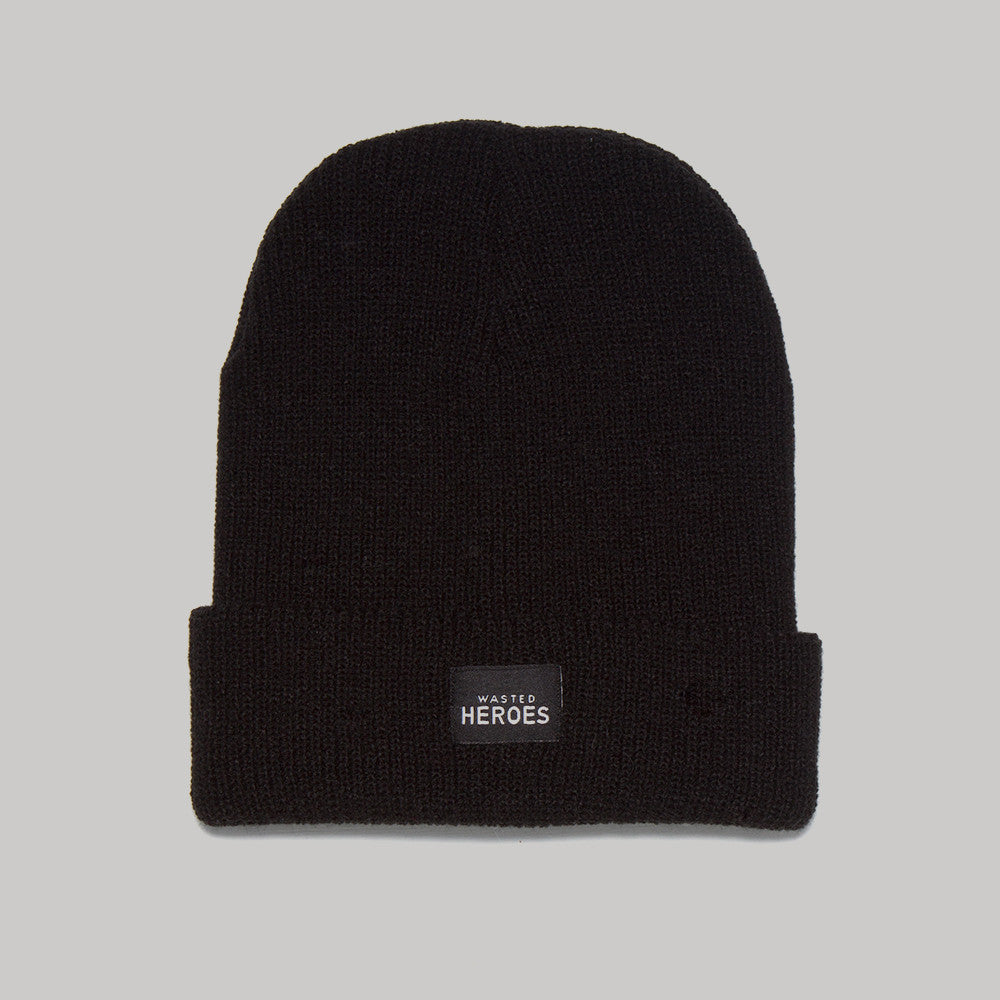 Wasted Heroes - Beanie - Black - Wasted Heroes