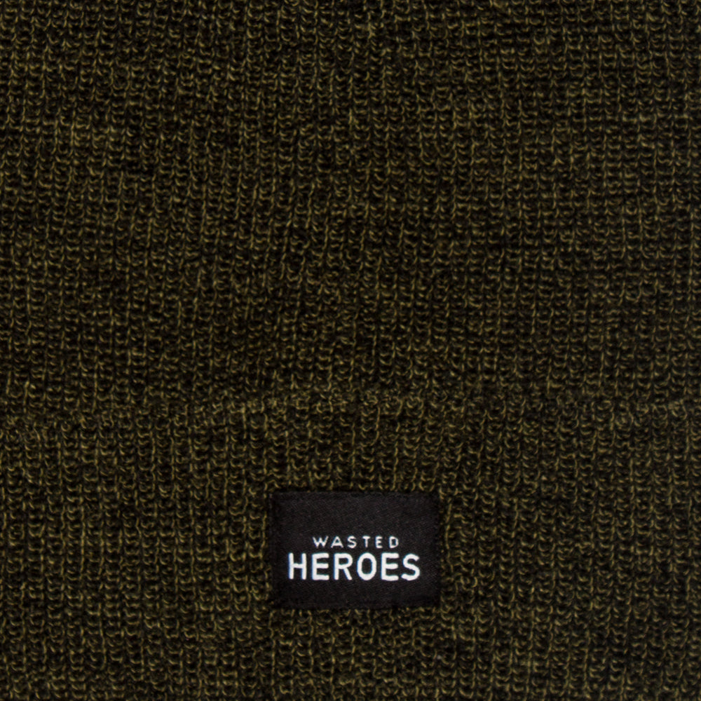 Wasted Heroes - Beanie - Green - Wasted Heroes