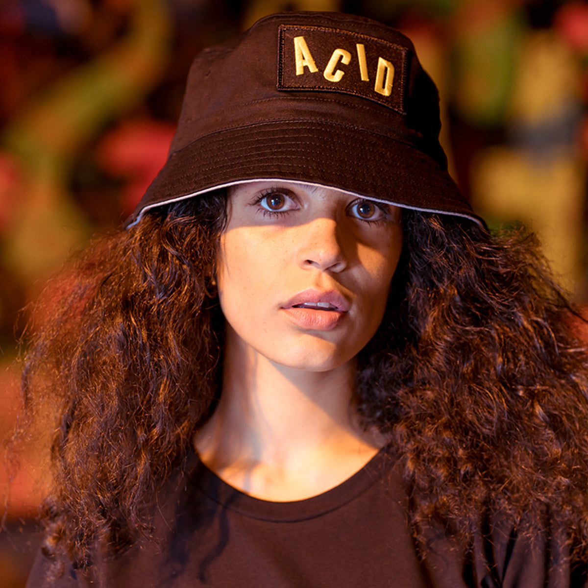 Acid Letter - Bucket Hat - Black - Wasted Heroes