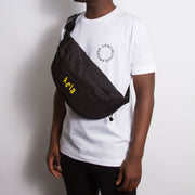 Acid Letter - Oversized Bum Bag - Black - Wasted Heroes