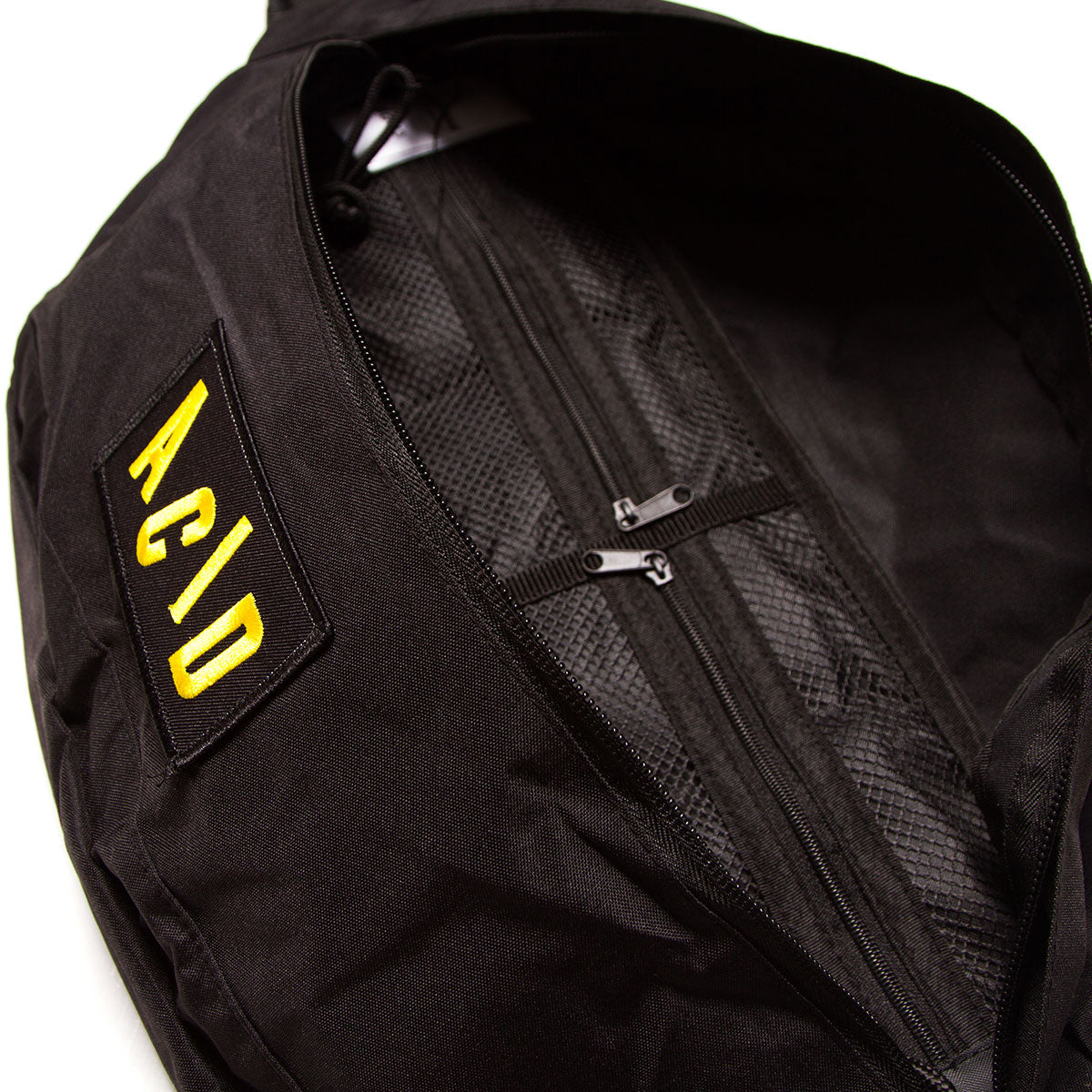 Acid Letter - Oversized Bum Bag - Black - Wasted Heroes