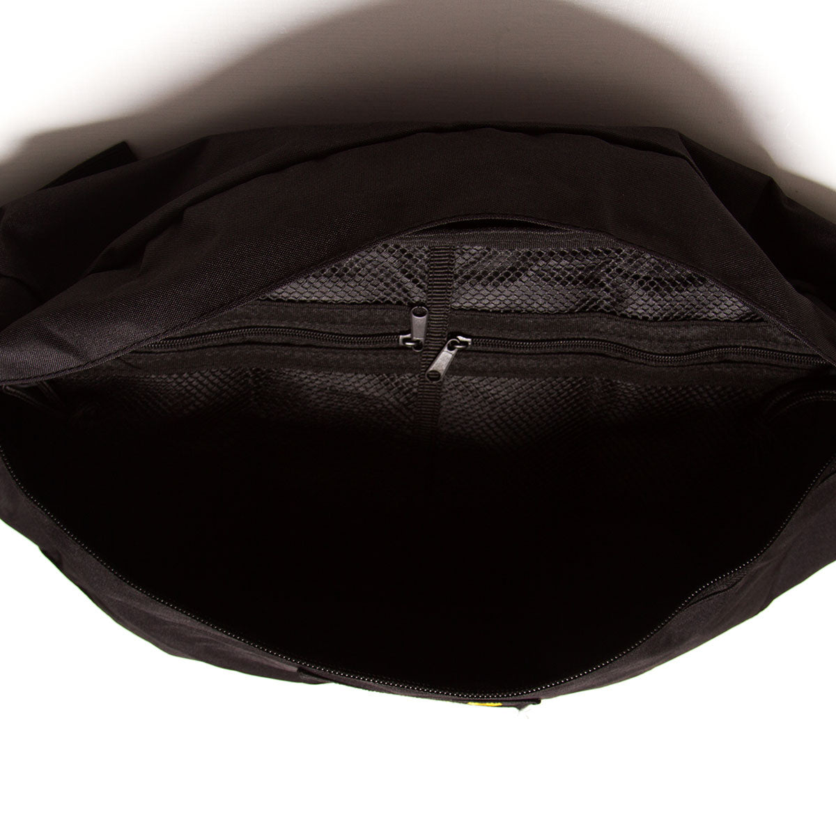 Acid Letter Oversized Bum Bag Black