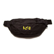 Acid Letter - Oversized Bum Bag - Black - Wasted Heroes