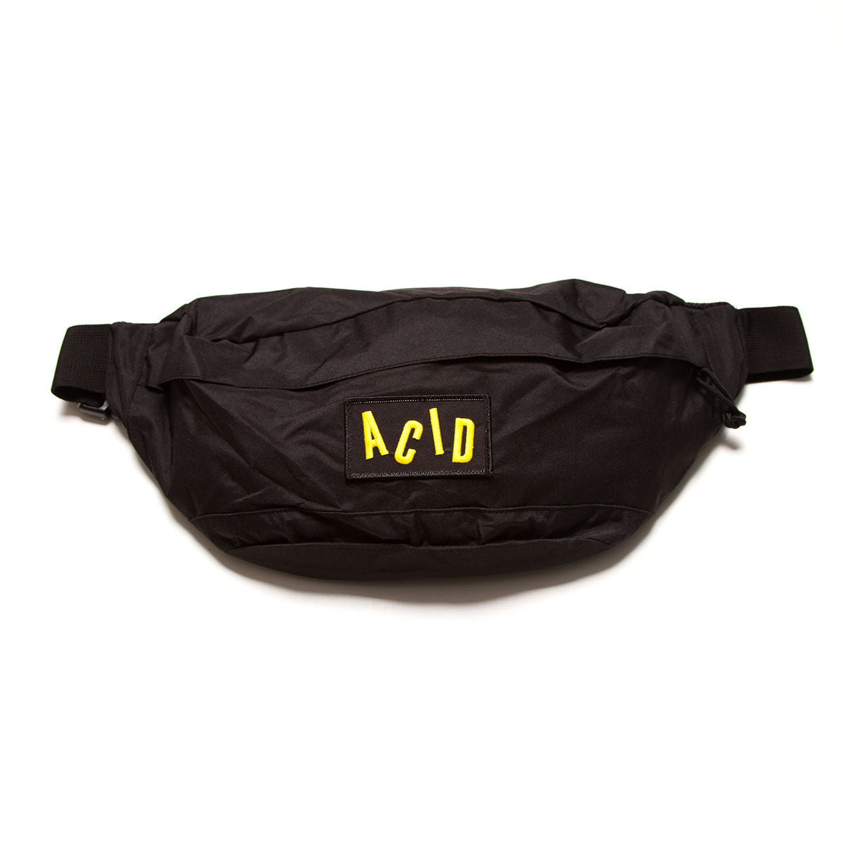 Acid Letter - Oversized Bum Bag - Black - Wasted Heroes