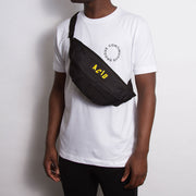 Acid Letter - Bum Bag Regular - Black - Wasted Heroes