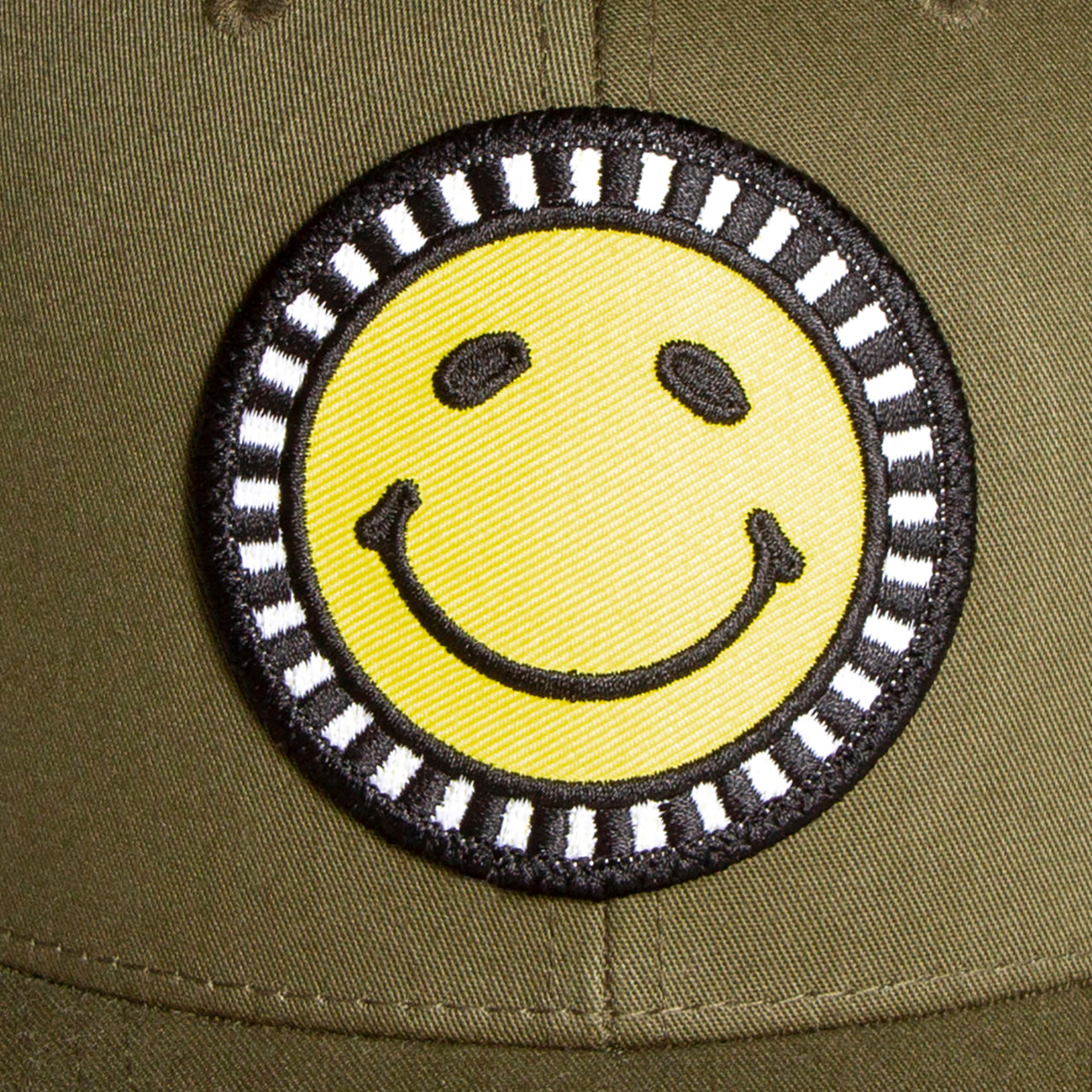 Smiley - Trucker Cap - Khaki