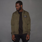 Disco Psychedelia -  Lightweight Bomber - Green - Wasted Heroes