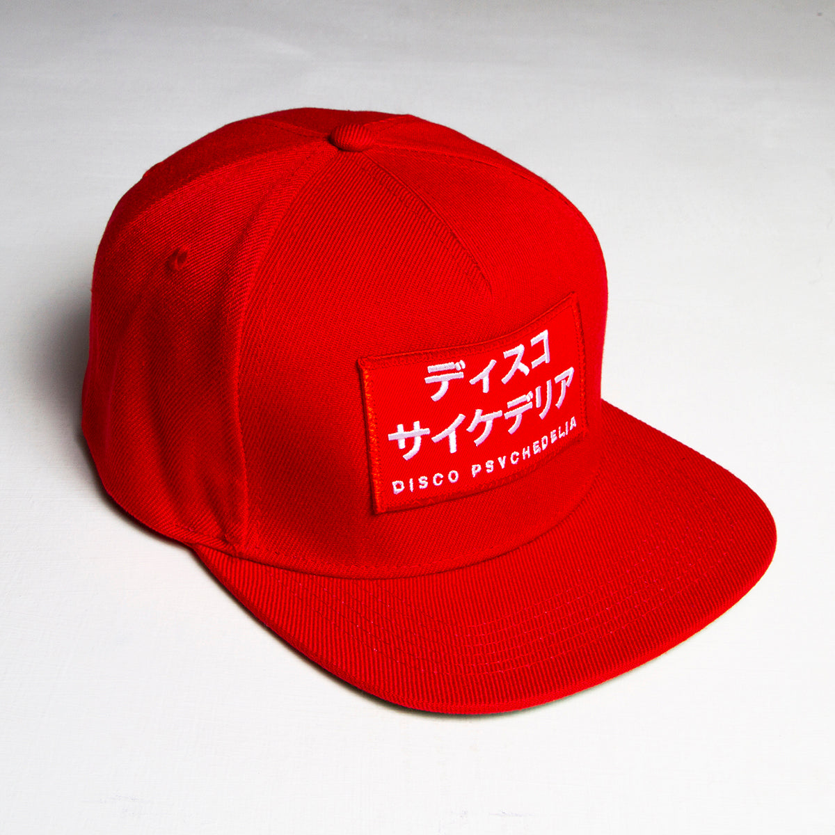 Disco Psychedelia - Snapback - Full Red - Wasted Heroes