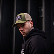 Disco Psychedelia - Trucker Cap - Khaki - Wasted Heroes